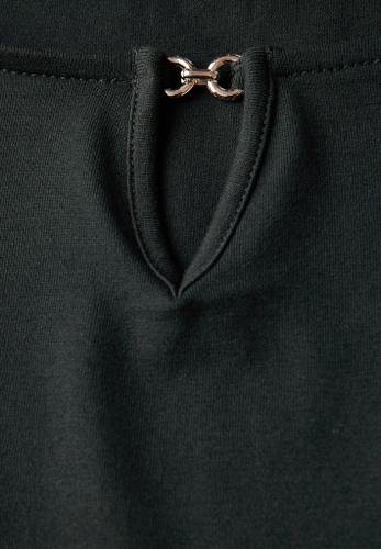 Shirt mit Cut-Out Grün 38