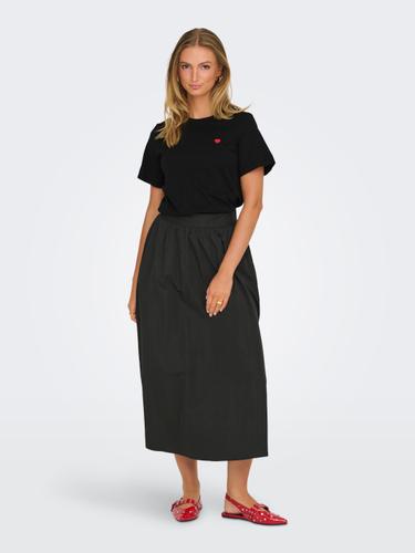 JDYPISA S/S PRINT TOP JRS NOOS S Normal geschnitten - Black