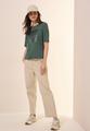 Softes Shirt mit Folienprint XL - Dark Balmy Khaki