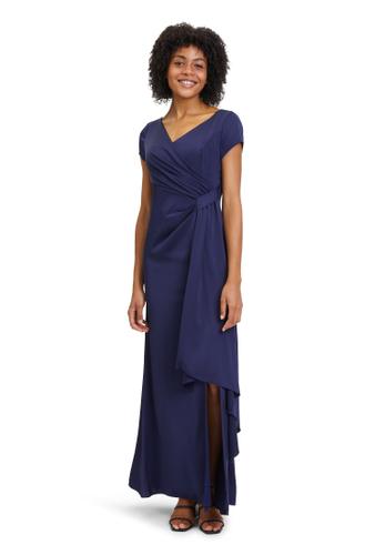 Abendkleid 42 Leicht tailliert - Dunkelblau