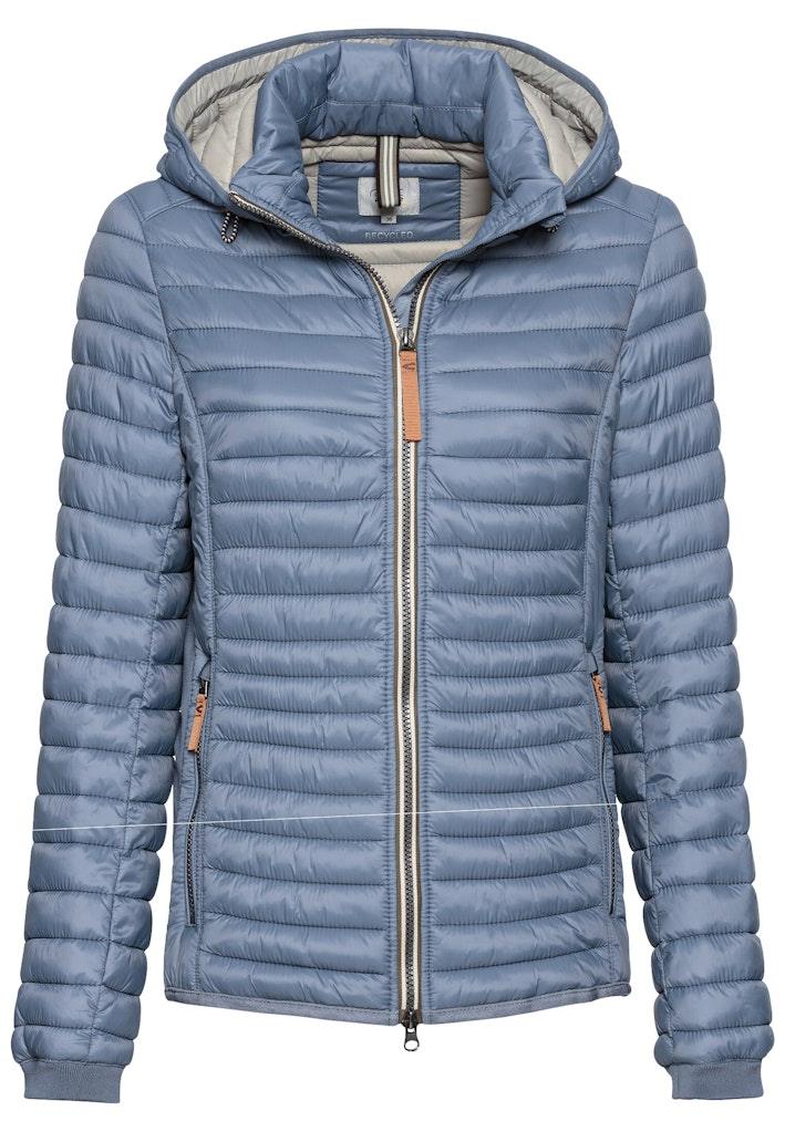 Leichte Steppjacke aus recyceltem Polyamid Blau 36