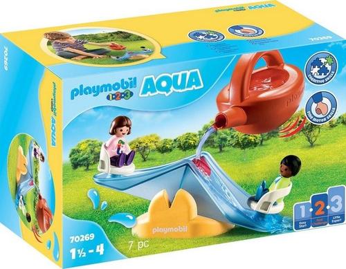 Playmobil® Playmobil® Konstruktions-Spielset »Wasserwippe mit Gießkanne (70269), Playmobil 123 - Aqua«