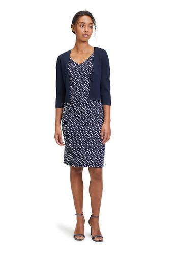 Strickbolero Blau S