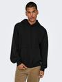 ONSTURNER LIFE VTG HOODIE SWEAT NOOS S Locker geschnitten - Black