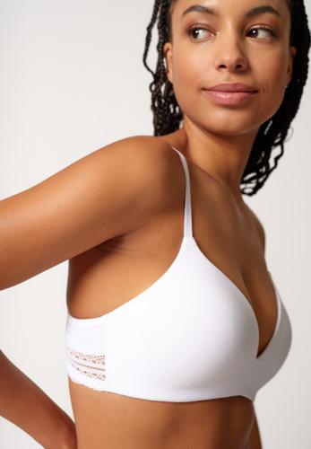 Skiny Damen Triangel gepaddet Classicotton Weiß 80 B