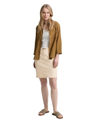 Chino Rock mit Gürtel 36 Regular Fit - Summer Beige