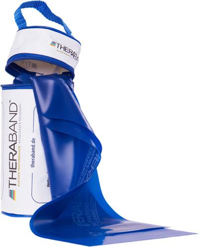 THERA-BAND TheraBand Übungsband in RV-Tasche 2,50 m, extra stark, blau, inkl. Anleitung One Size in Blau