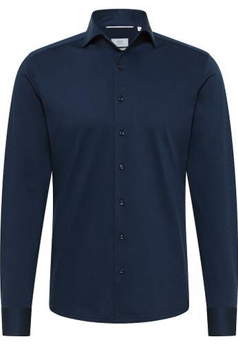 Hemd Jersey Langarm Blau 38/Langarm - 67cm