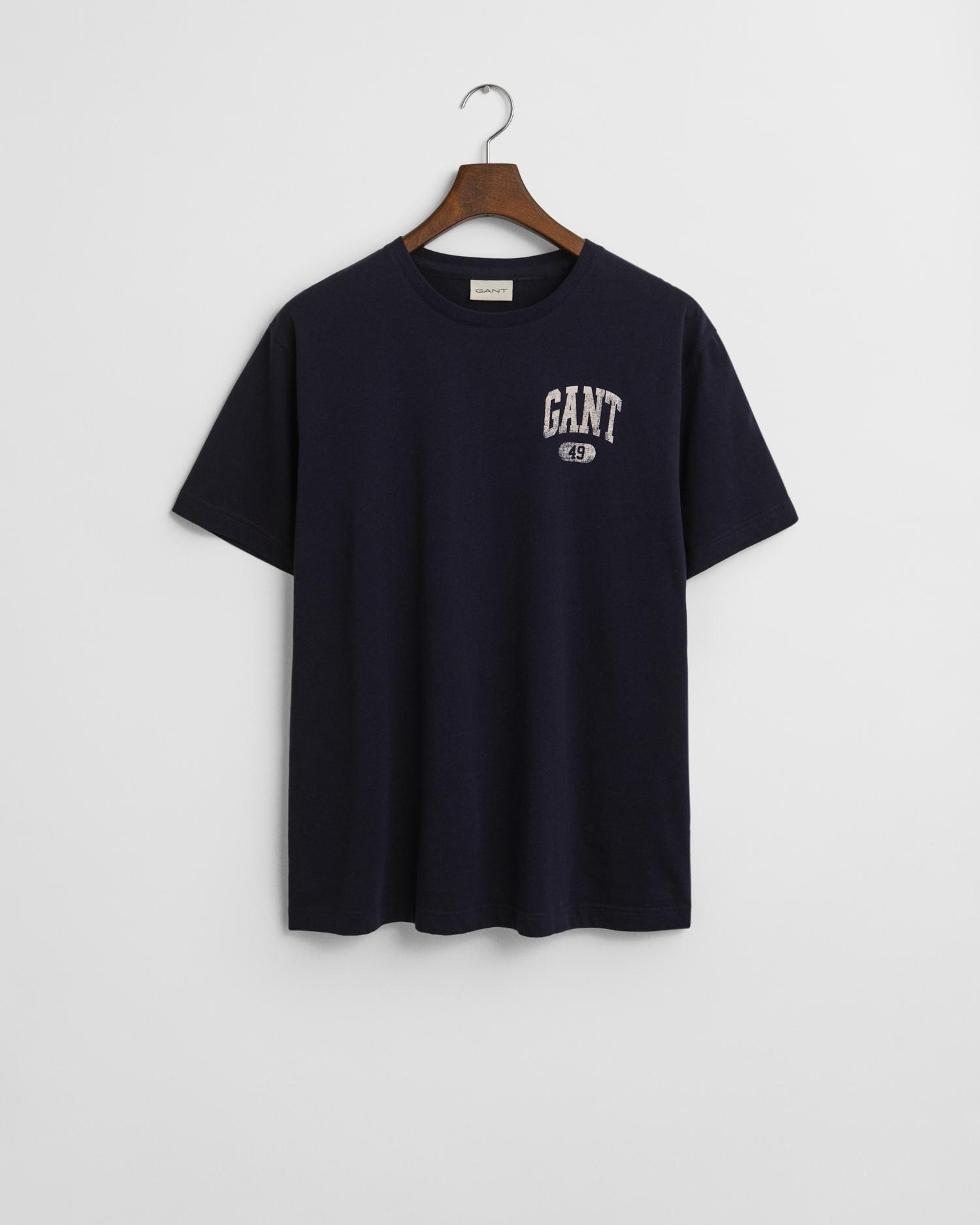 GANT 49 Arch Graphic T-Shirt M - Evening Blue