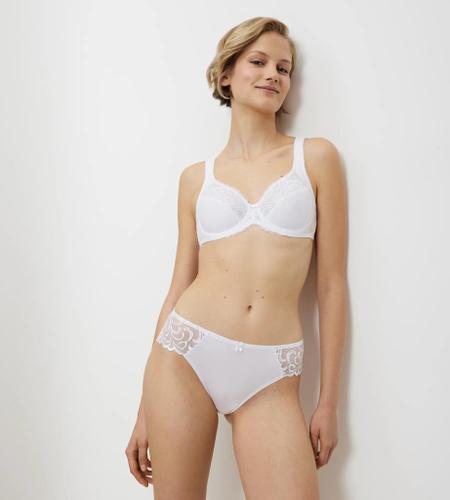 Modern Lace+Cotton W02 Weiß 95D