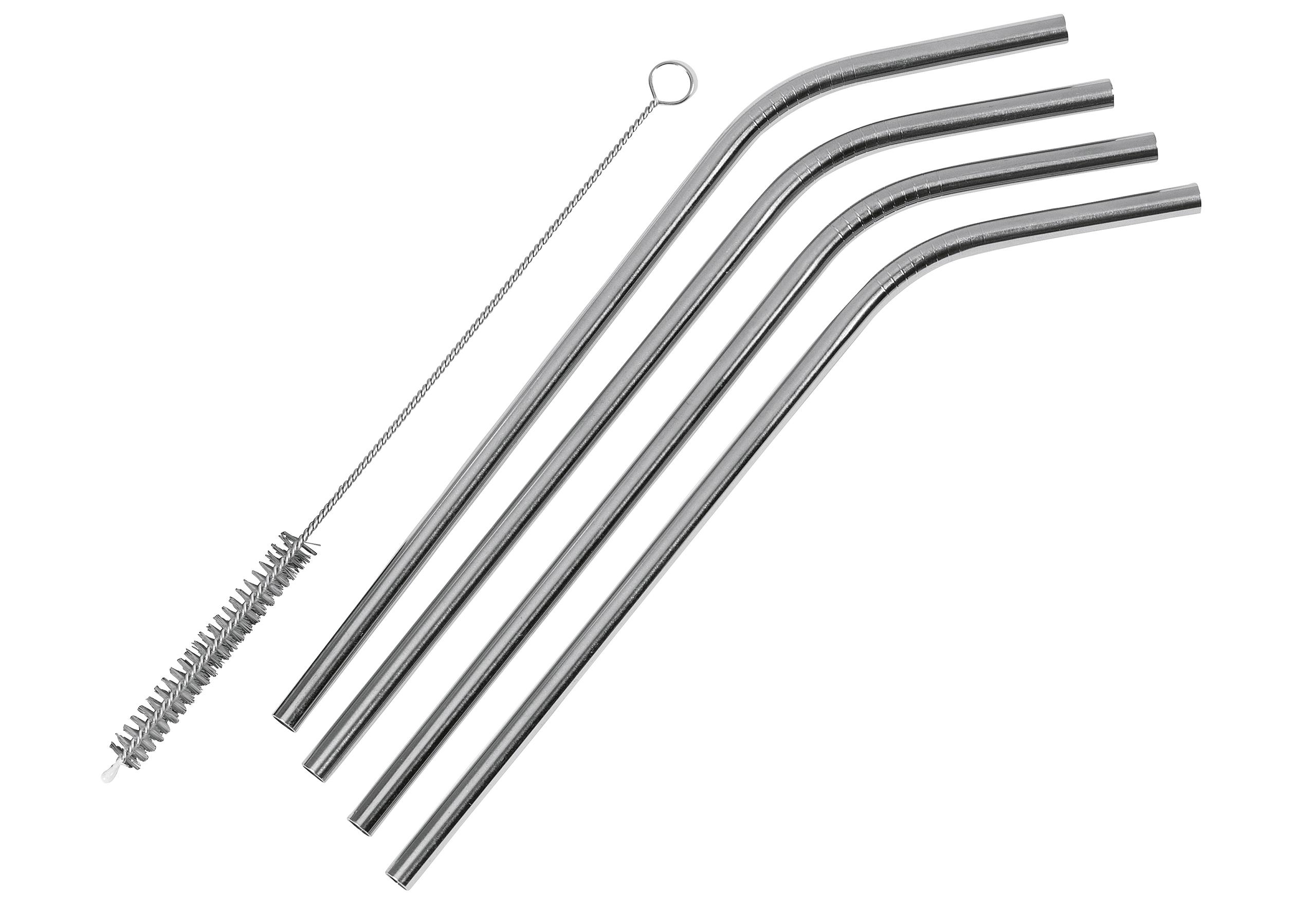 Trinkhalme 'Edelstahl'