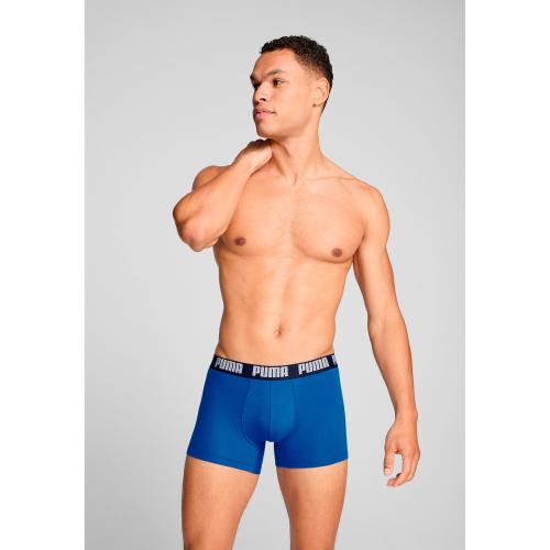 PUMA Herren Unterhose MEN EVERYDAY BASIC BOXER 2P S in Blau