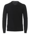 Pullover mit V-Ausschnitt uni 004430 3XL - Schwarz