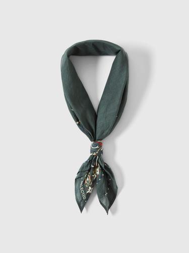 SLHNICOLAJ BANDANA ONE SIZE - Deep Forest