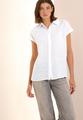 Leinen-Hemdbluse L - White