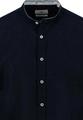 Summer Linen, Stand-Up, 1/2 M Casual Fit - Navy