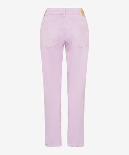 Style Madison S 38 Five-Pocket-Jeans, Damenjeans, Zusätzliche Coinpocket, Einschubtaschen vorn, Aufgesetzte Gesäßtaschen, Hochwertiger Reißverschluss, Straight Fit, Gerader Beinverlauf, Normale Fußweite, 6/8-Länge - Soft Purple
