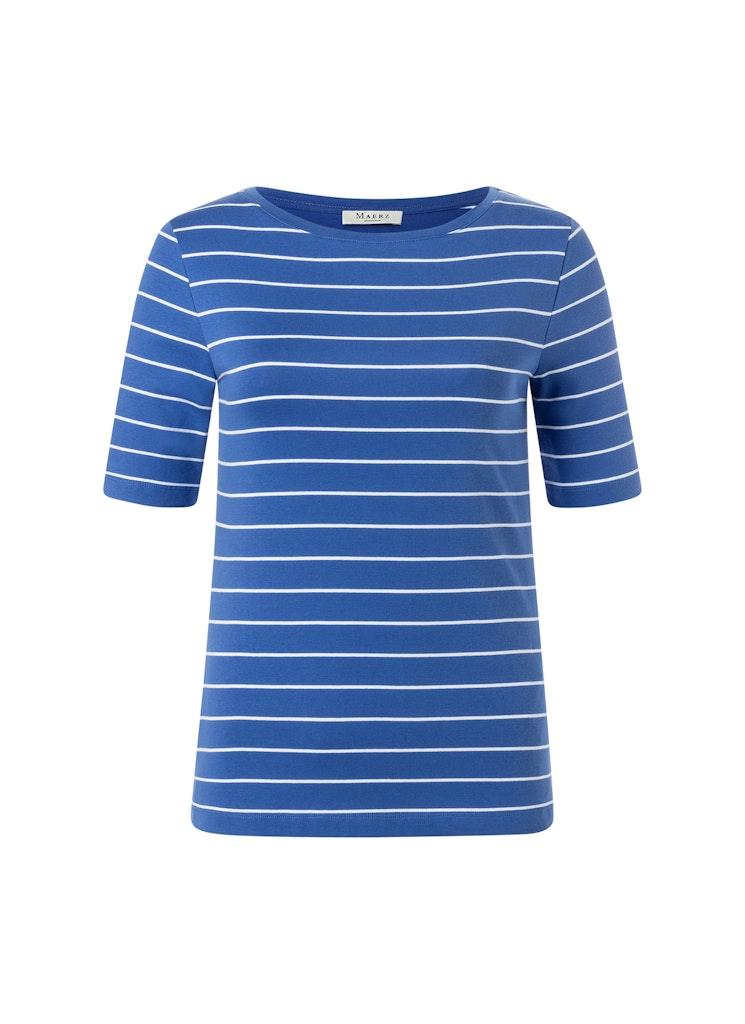 T-Shirt Rundhals 1/2 Arm Blau