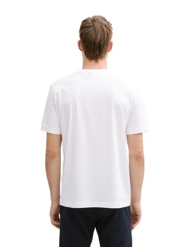 T-Shirt mit Print XXL Regular Fit - White