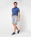 Style Bali 52 Bermudahose, Herrenhose, Einschubtaschen vorn, Aufgesetzte Gesäßtaschen, Zusätzliche Coinpocket, Verdeckter Reißverschluss, Normale Leibhöhe, Regular Fit, Gerader Schnitt - Grey Used