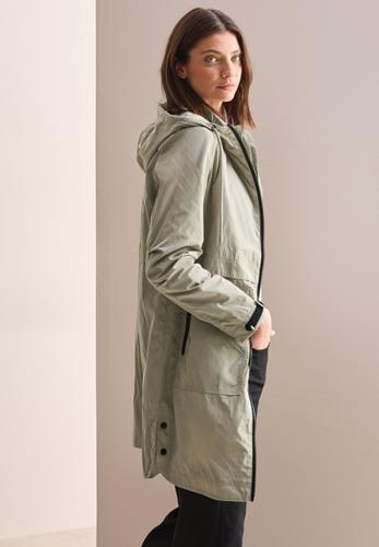 3-in-1 Jacke mit Kapuze S - Smooth Khaki