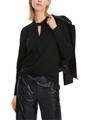 T-Shirt mit Knoteneffekt 38 - Black