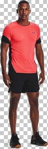 UNDER ARMOUR Herren T-Shirt HG RUSH 2.0 S in Rot