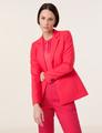 Taillierter Blazer mit Stitchings 36 Tailliert - Cherry Red