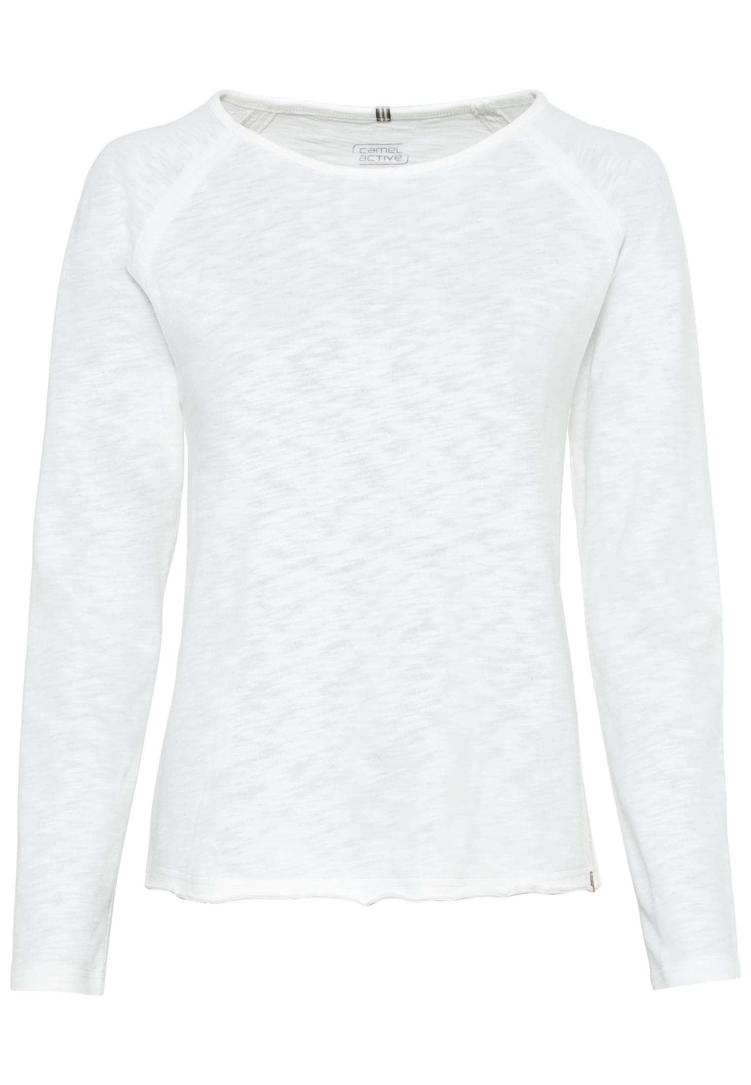 Langarmshirt aus reiner Baumwolle XL Regular Fit - Offwhite