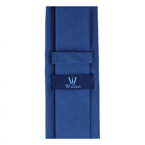Willen Krawatte OS - Mittelblau