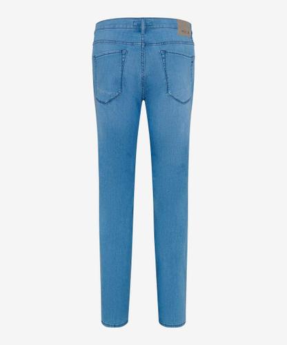 Style Chuck 36/32 Five-Pocket-Jeans, Herrenjeans, Zusätzliche Coinpocket, Einschubtaschen vorn, Aufgesetzte Gesäßtaschen, Verdeckter Reißverschluss, Modern Fit, Gerader Schnitt, Normale Leibhöhe, Normale Fußweite - Light Blue Used