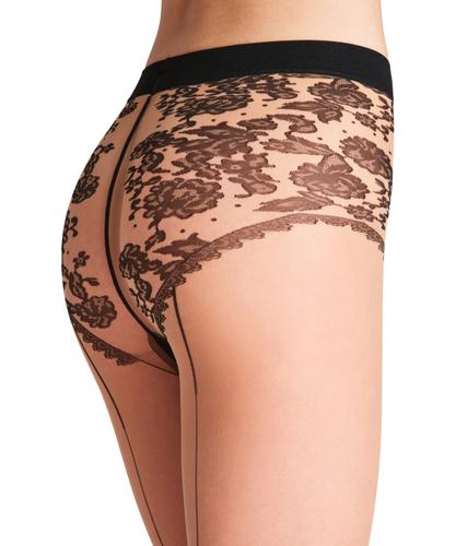 FALKE Sheer Lady 20 DEN Damen XL - Pow/black