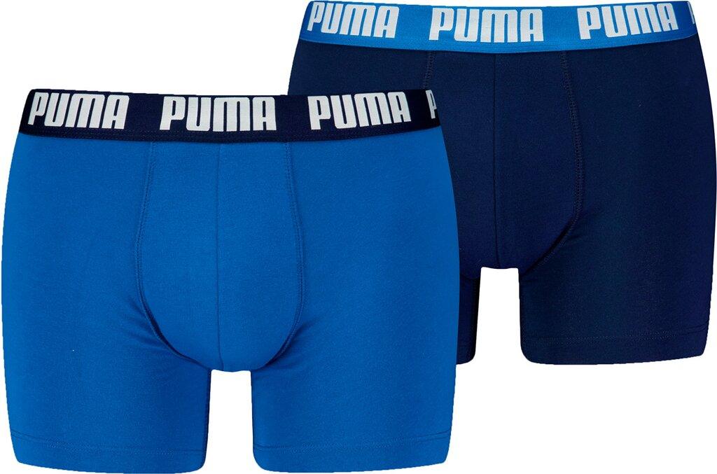 PUMA Herren Unterhose MEN EVERYDAY BASIC BOXER 2P XL in Blau
