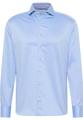 Soft Luxury Shirt Twill Langarm 45/Langarm - 65cm MODERN FIT - Mittelblau