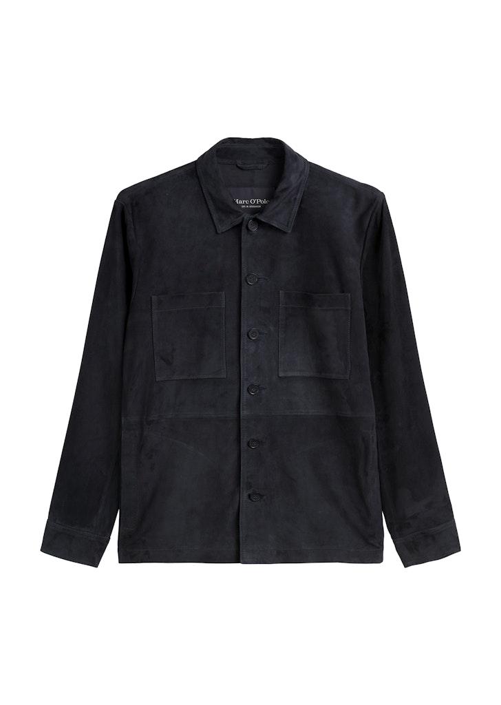 Hemdjacke regular Blau 54