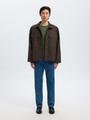 SLHTILUM LS KNIT RELAXED CREW NECK XL Locker geschnitten - Sky Captain