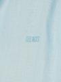 Shirt Short Sleeve Linen Solid Blau XL