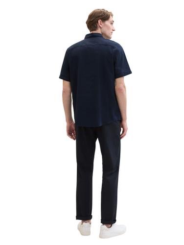 Chambray Kurzarmhemd XXXL Regular Fit - Sky Captain Blue