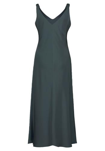 Abendkleid Grau 36