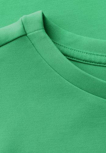 Silk-Look Shirt Grün 42