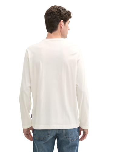 Langarmshirt mit Bio-Baumwolle XL Regular Fit - Off White