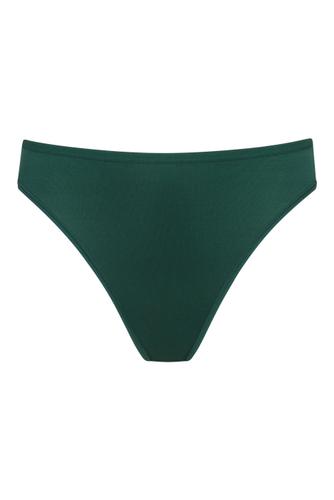 retro jazz pants XXS/XS - Green Leaves