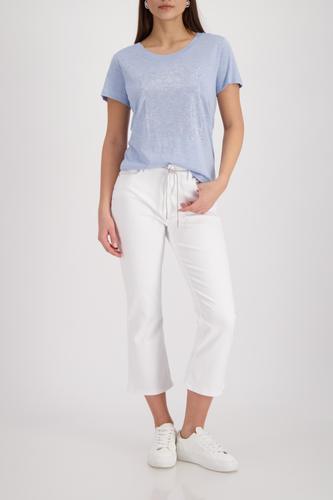 T-Shirt mit Strasssteinen 46 - Sea Side