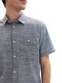 Hemd aus Baumwolle M Regular Fit - Navy Chambray