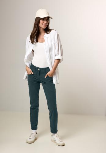 Hose im Slim Fit 25/28 - Fir Green