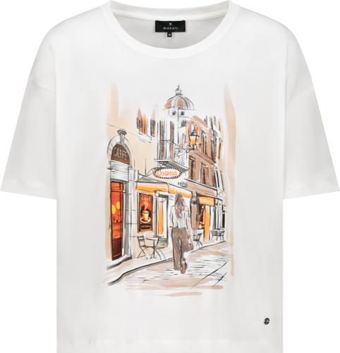 T-Shirt mit Print 36 - Off-white