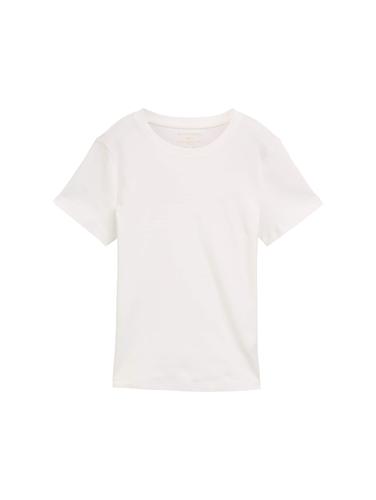 T-Shirt mit Rundhalsausschnitt XL Regular Fit - Whisper White