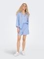 ONLAUGUSTA SHIRT WVN NOOS XL Locker geschnitten - Cloud Dancer