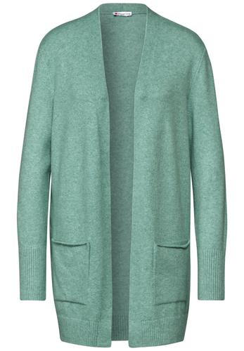 Offener Cardigan 42 - Sunlit Green Mel.