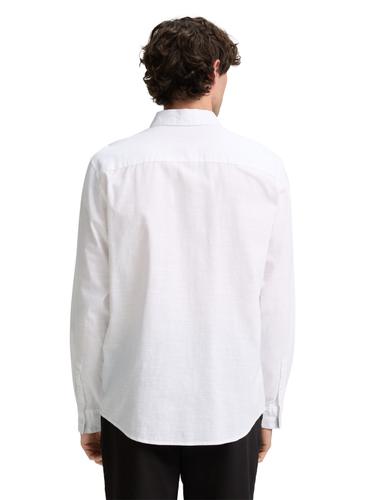 Regular Fit Chambray Hemd XL Regular Fit - White